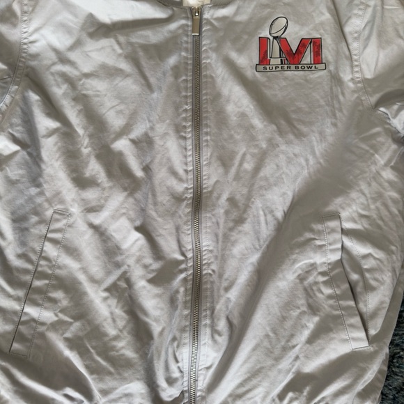 NFL Super Bowl LVI 2022 Rams Bengals Medium Bomber Guest Service Staff Jacket - Picture 3 of 7